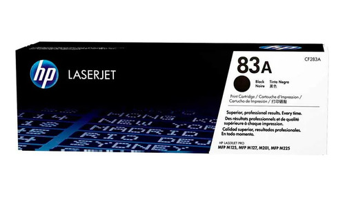 Toner Hp 83a Negro Laserjet Original 1500 Pag - Cf283a