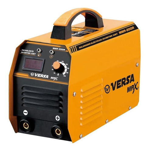 Soldadora Electrica Inverter Igbt Versa 200 A 230 V 7.1 Kw P Color Naranja