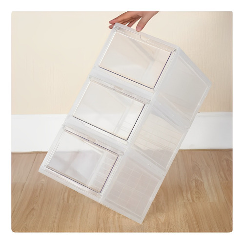 Organizador Plegable Para Zapatos Multifunción De 3 Niveles