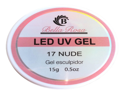 Gel Bella Rosa Led Uv Unhas Acrigel 15g