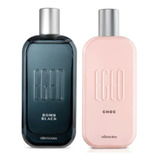 Combo Egeo Bomb Black + Egeo Choc Perfumes O Boticário 