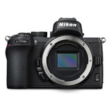 Camara Digital Sin Espejo Nikon Z50 Uhd 4k Negro Sensor Cmos