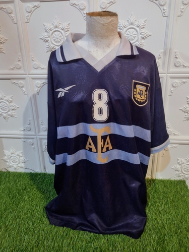 Camiseta Suplente Argentina 99/00 Talle L Utileria