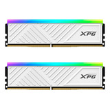 Memoria Ram Ddr4 64gb 3600mhz Xpg Spectrix D35g Rgb Blanco