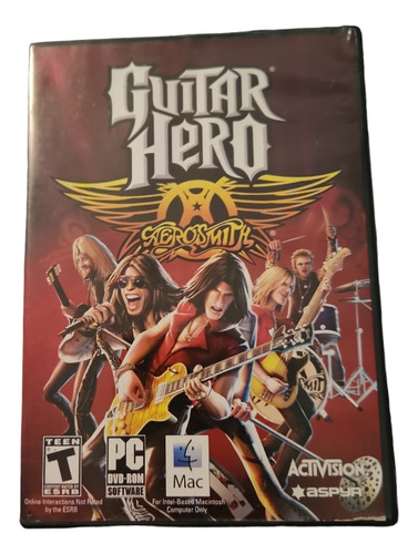 Guitar Hero Aerosmith Pc Fisico