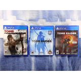 Juegos Físicos Saga Tomb Raider Originales Ps4 