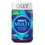 Olly Hombres Multivitaminico. 200 Gomitas Mora