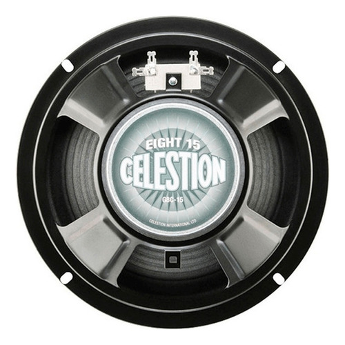 Bocina 8 Pulgadas Celestion Eight 15 Guitarra 15w 8 Ohms Color Negro