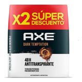 2 Desodorante Axe Spray Darktemptation - g a $31800