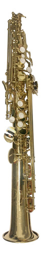 Sax Soprano Blessing Laqueado Con Estuche Modelo 6433l