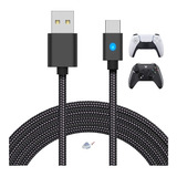 Cabo Carregador Controle Ps5 Xbox Series Usb-c 3 Metros