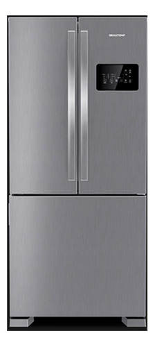 Geladeira French Door Brastemp De 3p Side Inverse 554l Inox