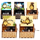  Caja Musical Madera  - Mi Vecino Totoro (diseños Varios)