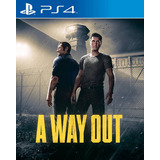 A Way Out, Juego Ps4, Ea Originals. Impecable