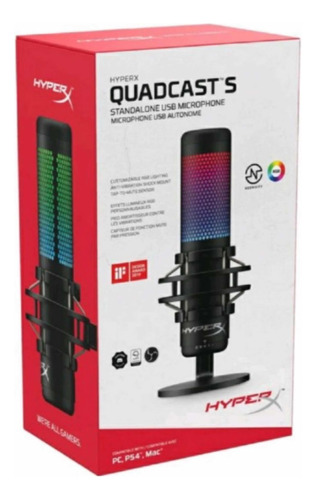 Microfone Hyperx Quadcast S - Oportunidade!