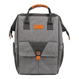 Mochila Maternal Carestino Milán Gris Cambiador Completo