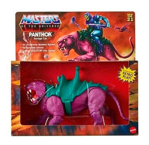 Motu Panthor Savage Cat Master Of Universe