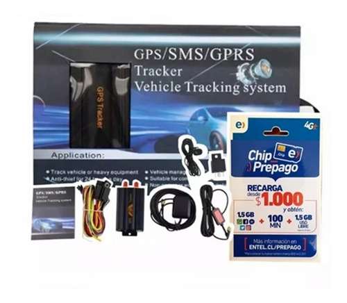 Gps Tracker Coban Homologado Rastreo 103a + 1 Chip Regalo