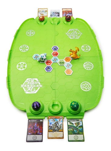 Campo De Batalla Bakugan Evo, Incluye El Exclusivo Leonidas