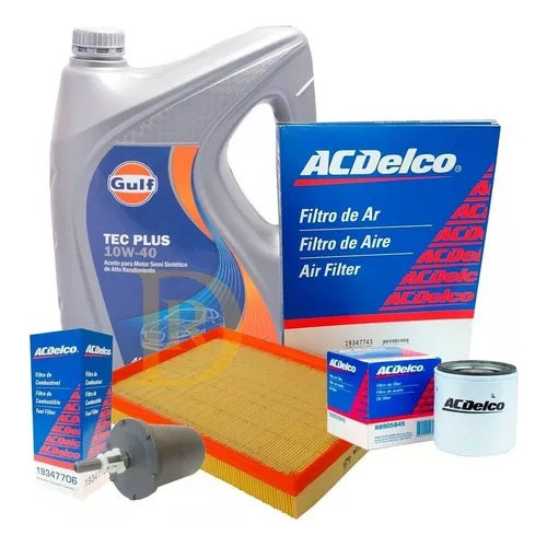 Kit Filtros + Aceite Acdelco Semi Chevrolet Corsa Ii Meriva