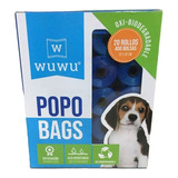 Wuwu Popo Bags Bolsas Fecas Biodegradables Perro 400uni