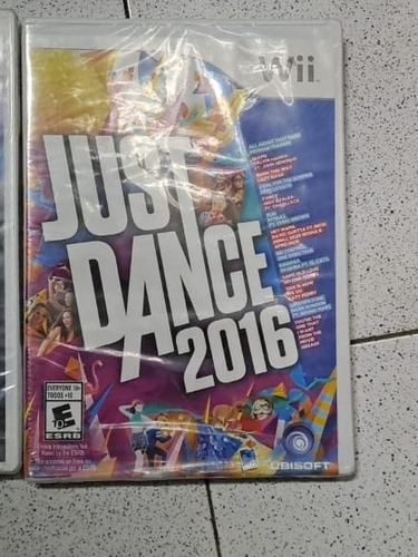 Juego De Wii Just Dance 2016, Sellado