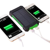 Top Banco De Energia Solar Impermeável 20000mah 2usb Portas