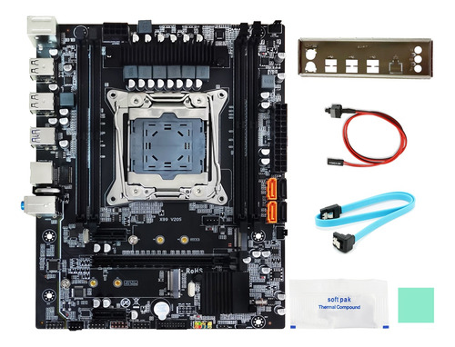 Placa Base X99+deflector+cable+cable De Interruptor+grasa T