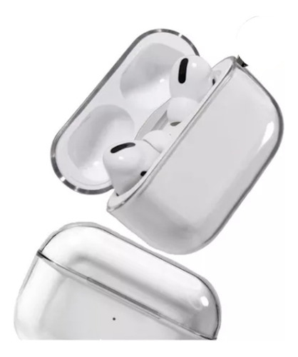 Funda Case Silicon Transparente Para AirPods Pro 