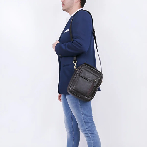 Mariconera De Piel Llompart Para Hombre Bolsa Caballero