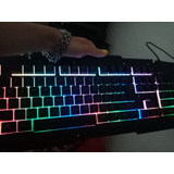 Teclado Retro Iluminado Gaming Backlighting Keyboard