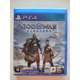 God Of War Ragnarok Ps4 Mídia Física Seminovo + Nf Play 4