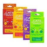 Snack Cats Galletas Rellenas Para Gatos Pack X4