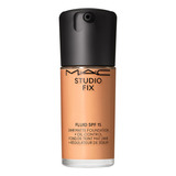 Base De Maquiagem Líquida M·a·c Cosmetics Studio Fix Fix Fluid Fps 15 Tom Média Clara - 30ml