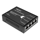 Extensor Poe Revotech Gigabit De 4 Puertos De 60 W, Repetido