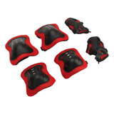 Set De Equipo De Protección Red Red Kids Para Patinaje Sobre