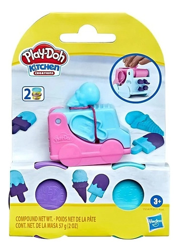 Play Doh Kitchen Creations: Mini Comion De Comida - Color So