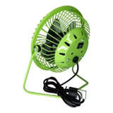 Mini Ventilador Metálico 4 , Portátil Con Cable Usb 