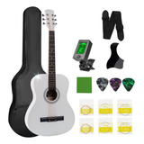 Guitarra Acustica Curva Kit Paquete Con Accesorios Completo