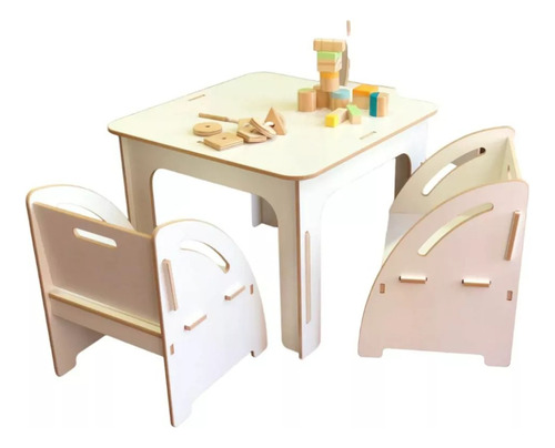 Juego De Mesa Y Silla Para Niños