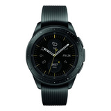 Samsung Galaxy Watch (bluetooth) 1.2  Caja 42mm De  Acero Inoxidable Midnight Black, Malla  Black De  Silicona Y Bisel  Midnight Black Sm-r810