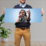 Cuadro Grande 30x80 Cm Musica Diego Torres Lollapalooza