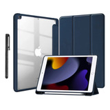 Capa Auto Sleep Para iPad 10.2' 7,8,9 Geração + Caneta Touch