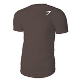 Playera Deportiva Slim Fit Estampado Gymshark