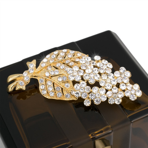 Broche Mujer Prendedor Brillantes Lindo Regalo Joya Elegante