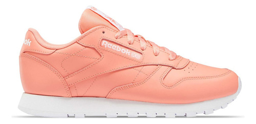 Tenis Reebok Classic Leather Color Coral - Adulto 4 Mx