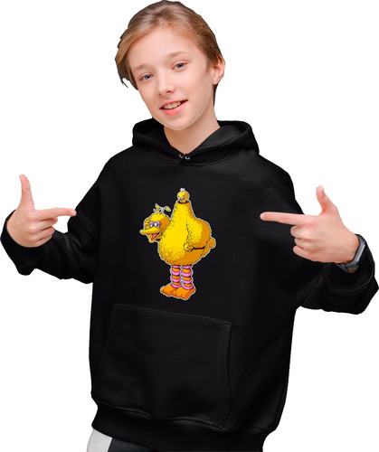 Sudadera De Niño O Niña De Piolin Disfrazado De Big Bird