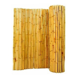 Cerco De Cañas Bambu Tacuara 100x200 Cm Alambrado