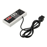 Controle Compatível Com Nes Nintendinho 8 Bits Americano Cor Branco