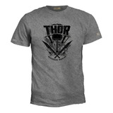 Camiseta Estampada 2xl - 3xl Thor Dios Del Trueno Comic Zxb